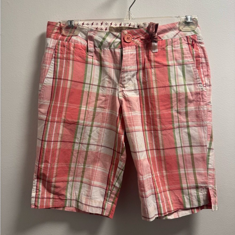 Free Style REVOLUTION Girls Plaid Shorts